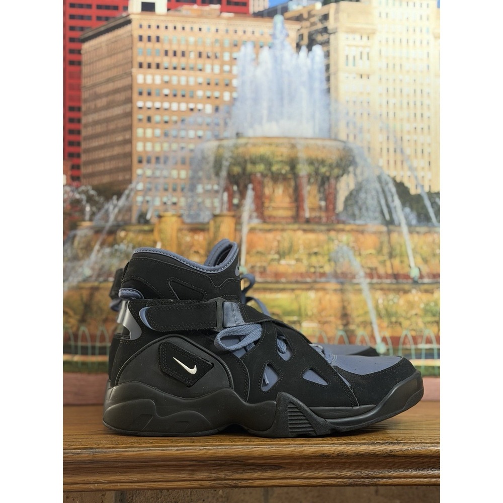 Size 9 - Nike Air Unlimited Black Ultramarine David Robinson Mens 889013-003